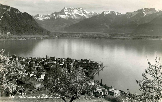 View of Montreux, circa 1900